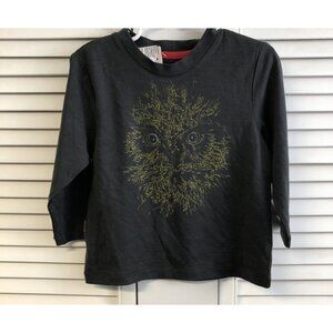 Icebreaker Nwt Size 2T Grey Wool Long Sleeved Crew Tee